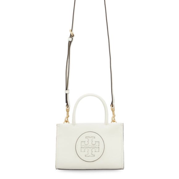 NWT Tory Burch Women's Ella Bio Mini Tote (White) - Picture 6 of 10